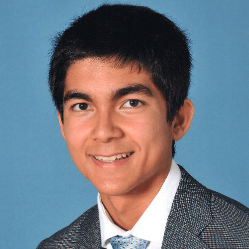 Yuki's school photograph at 18.